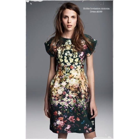 Hobbs Antonia Floral Silk Dress - Picture 1 of 15